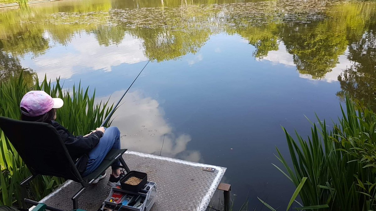 E has been waiting all year to get her rods out again. 
Shes doing amazing at keeping up with her school work. What better way to end the day after a hard week on fractions. 
<a href="/y5_windmill_CE/">y5_windmill_ce</a>
#homeschooling #fishing #chilltime