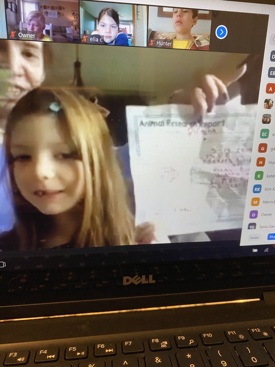 dclingingsmith1's tweet photo. These first graders presented their animal research projects this morning and rocked it!! I am so very proud!! #fabulousfirsties #zoompresentations #animalresearch #theyrockedit #oneproudteacher @VV_Voyagers https://t.co/zTONNfQZie