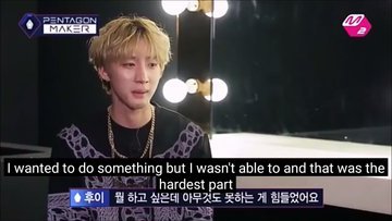 sushinwon's tweet photo. 😭 hui crying mood board (aka the times he cried because he just really loves ptg so much)

1. pentagon maker - shinwon's elimination
2. pentagon maker - written letters
3. breakers - wrote 'for you' for ptg
4. road to kingdom - jinho's goodbye stage before going to the army https://t.co/p0dhF4Ly1K