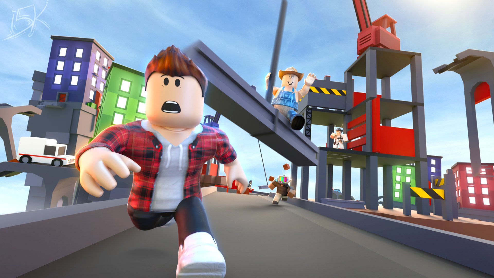 i5K on Twitter: "Check out my brand new Thumbnail for Obby Island: City