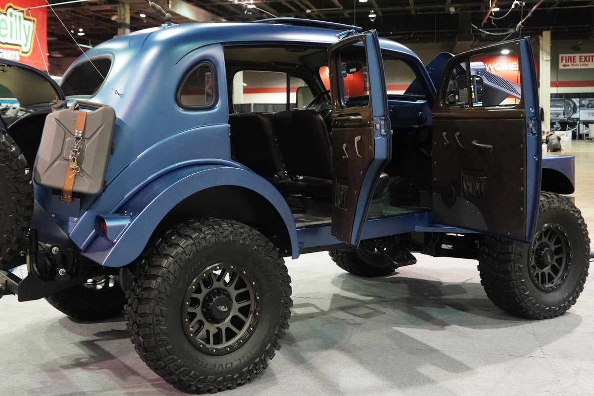 TheAbsorber's tweet photo. One of the things we miss about car shows is the creativity, like this Volvo! We can't wait to get back. https://t.co/lSKA5SOiUO