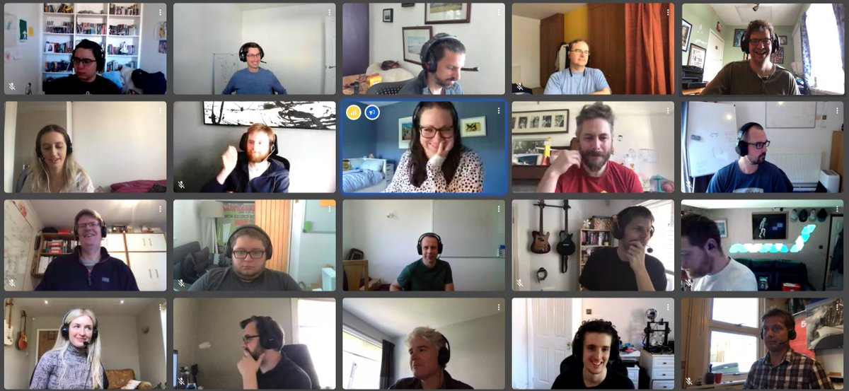 surevine's tweet photo. The #hackathon is now over, but we'll be letting you know how we got on in our next blog! Time for the fun to ramp up with our pub quiz. Bring on Team Chardonnay, Team Cryptonite, Team Rocket, and the A Team!
#virtualRLM #teambuilding https://t.co/qXWIY8PG0t