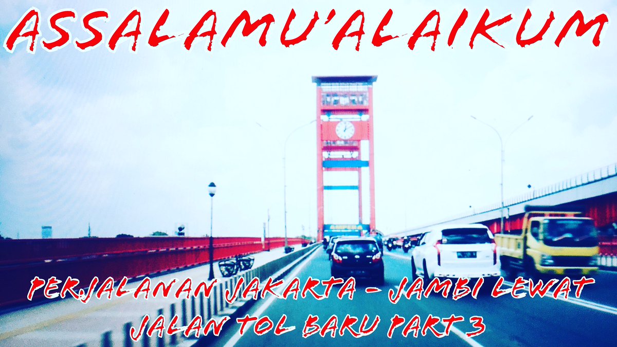 FajrinCandra1's tweet photo. Assalamu’alaikum dari pada bengong ayo... nonton Perjalanan dari Palembang ke Jambi Part 3 nyok di klik https://t.co/MPqohmedhQ jangan lupa like,subscribe,coment and share Yaa. 
Selamat Menonton ☺️🙏 #vlog #vloger #travel #traveling #jambi #roadtrip #palembang #mytrip #jalandarat https://t.co/wEdcnJQeoX