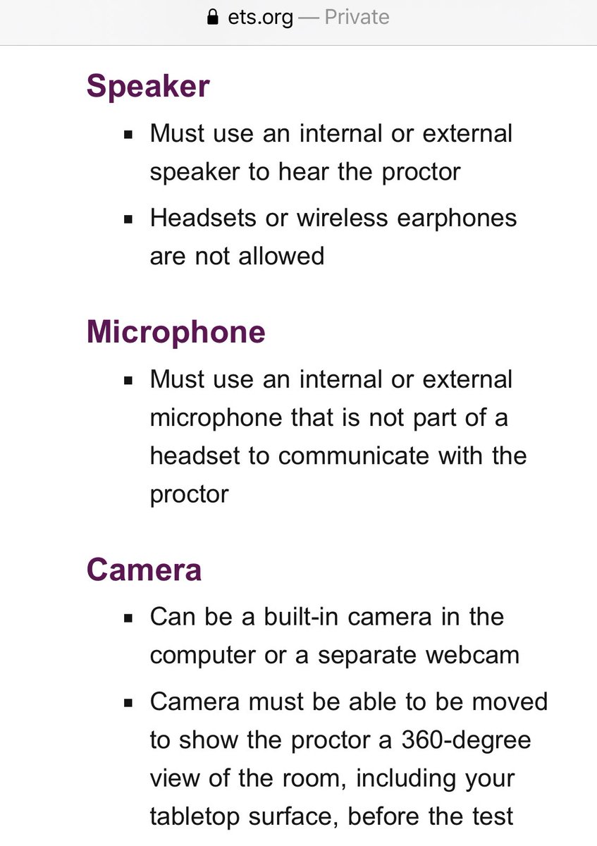 2. You need to have access to a computer that meets testing requirements. You must also install ETS Broswer via  https://ibt2-cdn.ets.org/SoftwareD... and the ProctorU Systems Check via  https://test-it-out.proctoru.com/