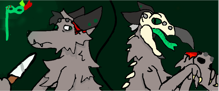 FoxStilts's tweet photo. Masquerade and his alter ego. https://t.co/2Heqt1HccW
