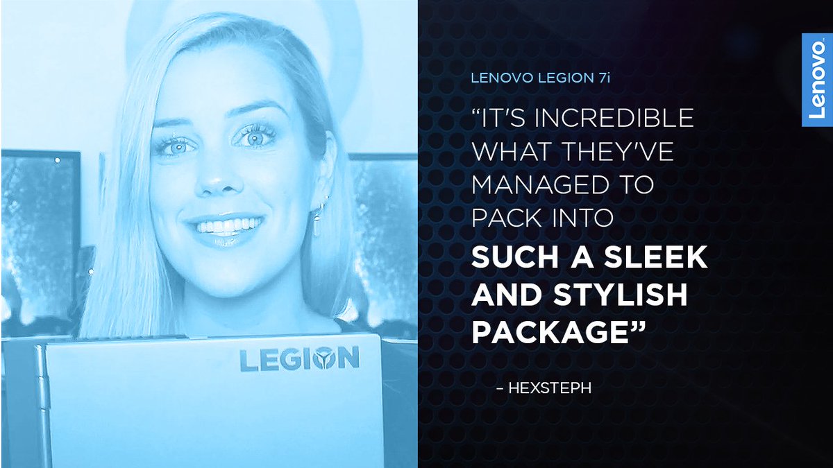 Let's have a closer look at the Legion 7i, shall we? 🤓

Design, specs and features! @Hexsteph sheds light on the new king of gaming laptops.

👉 bit.ly/2Au1tuv