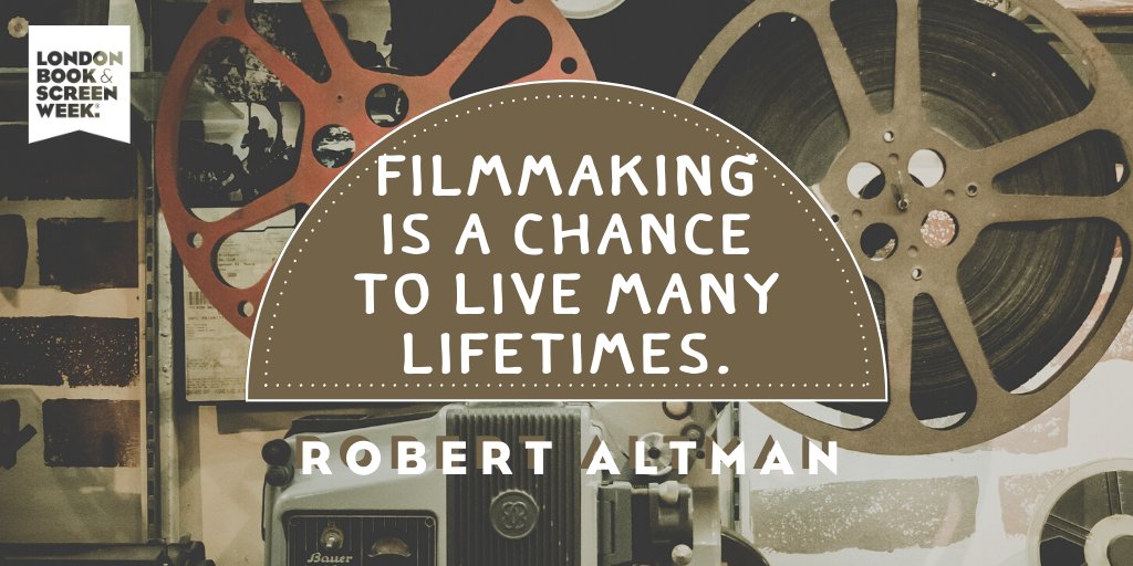 And this is exactly why we love watching films – and reading books! So read, create and enjoy as many lifetimes as you can. #ThursdayThoughts