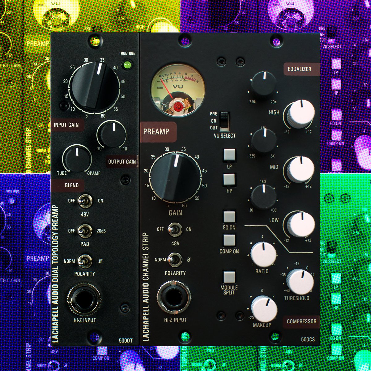 lachapellaudio's tweet photo. The 500DT pre gives you loads of options, from clean &amp; transparent to gritty. The 500CS is a super clean pre but with EQ &amp; comp. Only $359.99 each. Get it NOW while the sale is still on!

#500series #recording #recordingstudio #micpre #preamp #studio #micpre #tubemicpre https://t.co/N07gDOhrlO