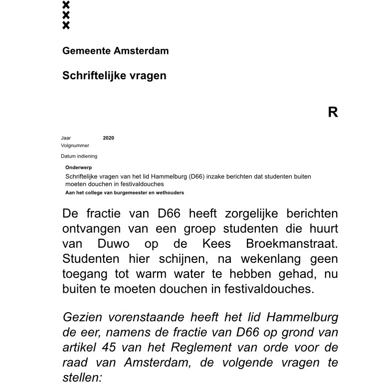 Ahammelburg's tweet photo. ⁦@duwonl⁩ lijkt #studenten al weken in koud water te laten douchen. Nu moeten ze ook nog buiten douchen. En dan maar hopen dat ze geen boete krijgen. #corona Tijd voor vragen. ⁦@ASVAstudentunie⁩ ⁦@d66amsterdam⁩ #warmwateriseenrecht https://t.co/RUpg2BJRgU