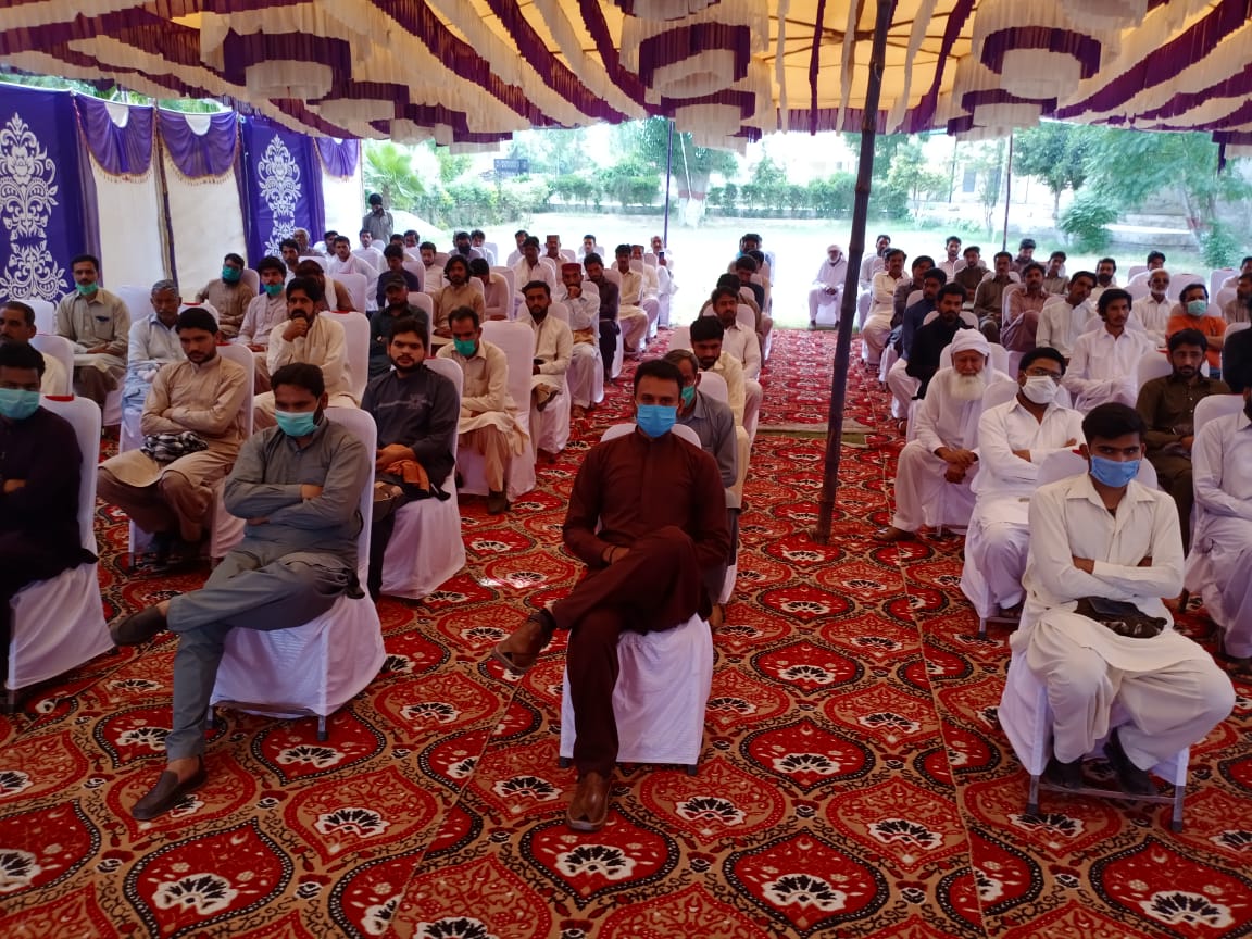 PTIPunjabPK's tweet photo. Minister for Forest @SardarSibtain
has chaired the #PMCOVIDFORCE orientation session of volunteers at Tehsil #Piplan, #DistrictMianwali where volunteers were given necessary instructions to facilitate local and district administration https://t.co/M9tp0nM8sF