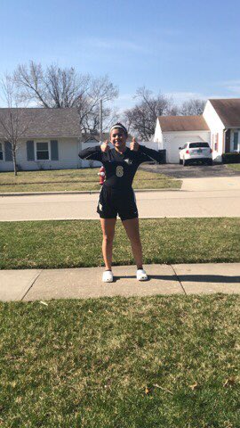 Junior Estefany Nieto: Position: Defense Favorite memory is scrimmaging against each other with coach Duffy and coach Allen
