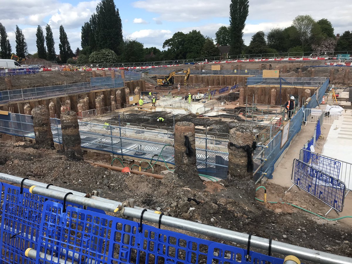 MarkTant1's tweet photo. Pleased to have visited some of our sites in the Midlands yesterday. Great to see safe working, calm environment, and great progress. @WatesGroup #loveconstruction @edenboys_bham #LUSEP #Sandwellaquatics https://t.co/8EbuX19REc