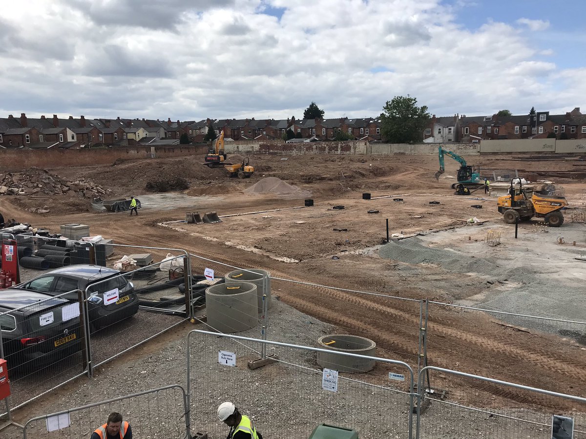 MarkTant1's tweet photo. Pleased to have visited some of our sites in the Midlands yesterday. Great to see safe working, calm environment, and great progress. @WatesGroup #loveconstruction @edenboys_bham #LUSEP #Sandwellaquatics https://t.co/8EbuX19REc