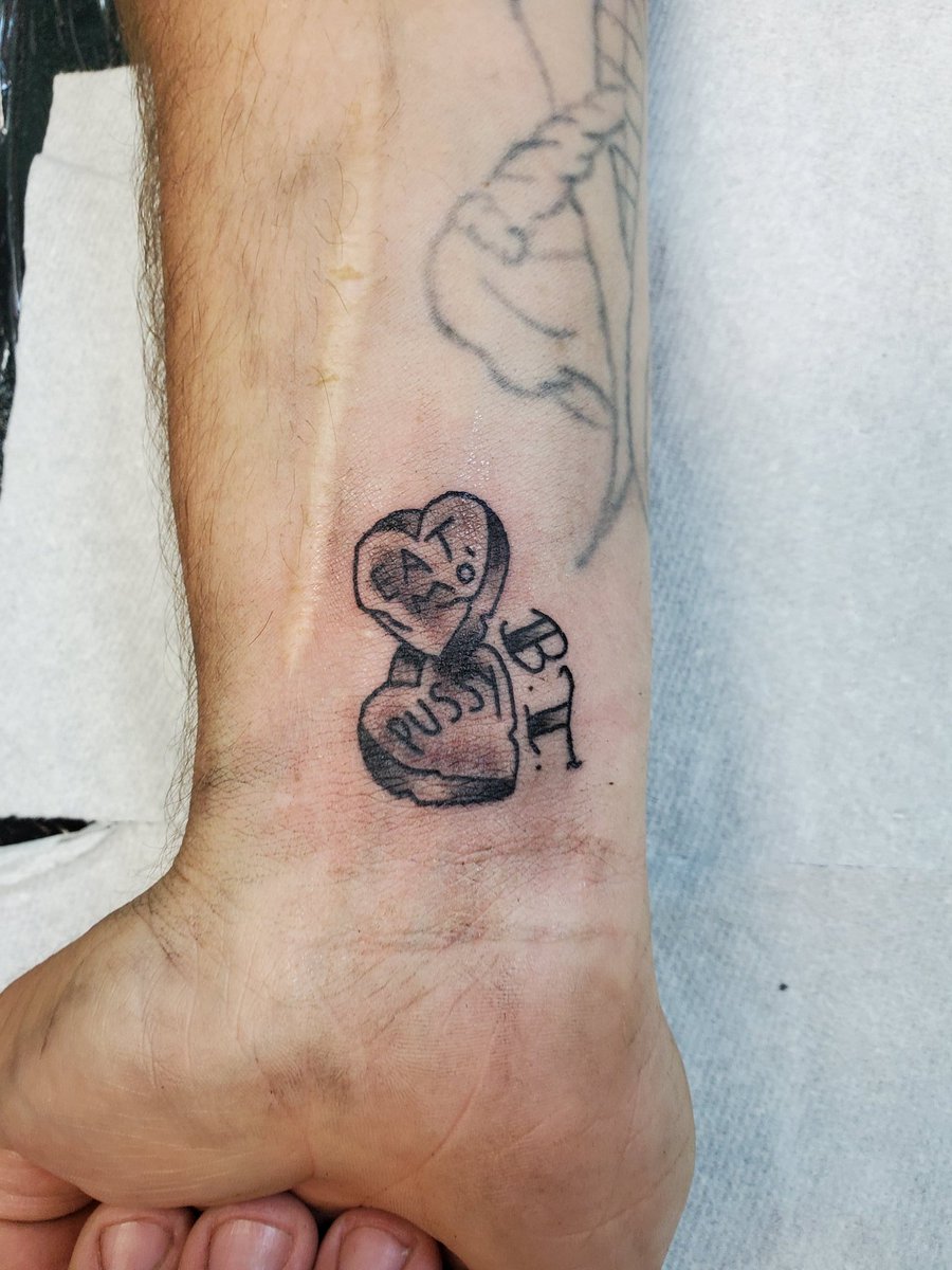 Red Tattoos BT tweet media