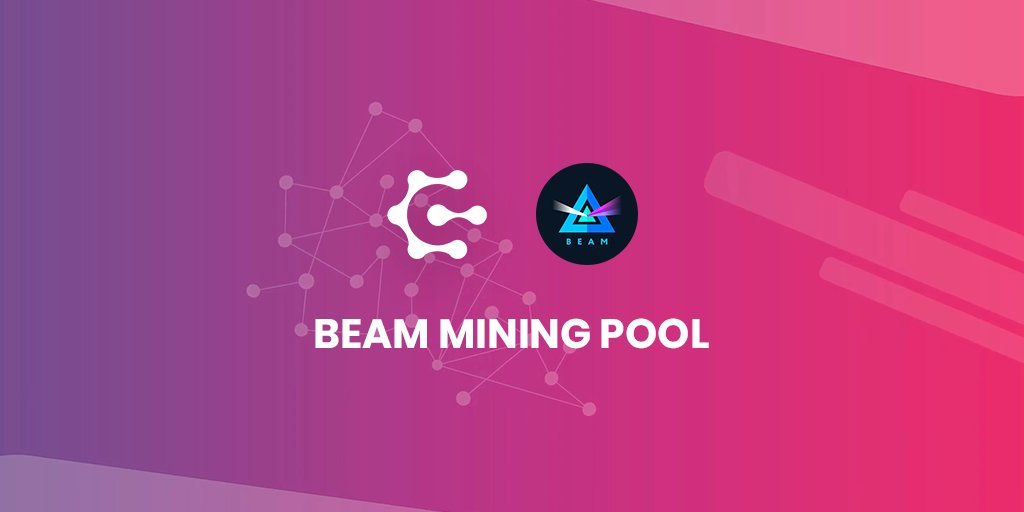 cruxpool's tweet photo. Our Beam mining pool is now officially live ⛏️ 

You can connect by using 👉 https://t.co/6joriwF6AA on your mining software

Check our Beam page 👉 https://t.co/zQCy6oXmwI

More information about how to mine Beam here 👉 https://t.co/sJPbbOn7nn https://t.co/MQdOb4qAVh