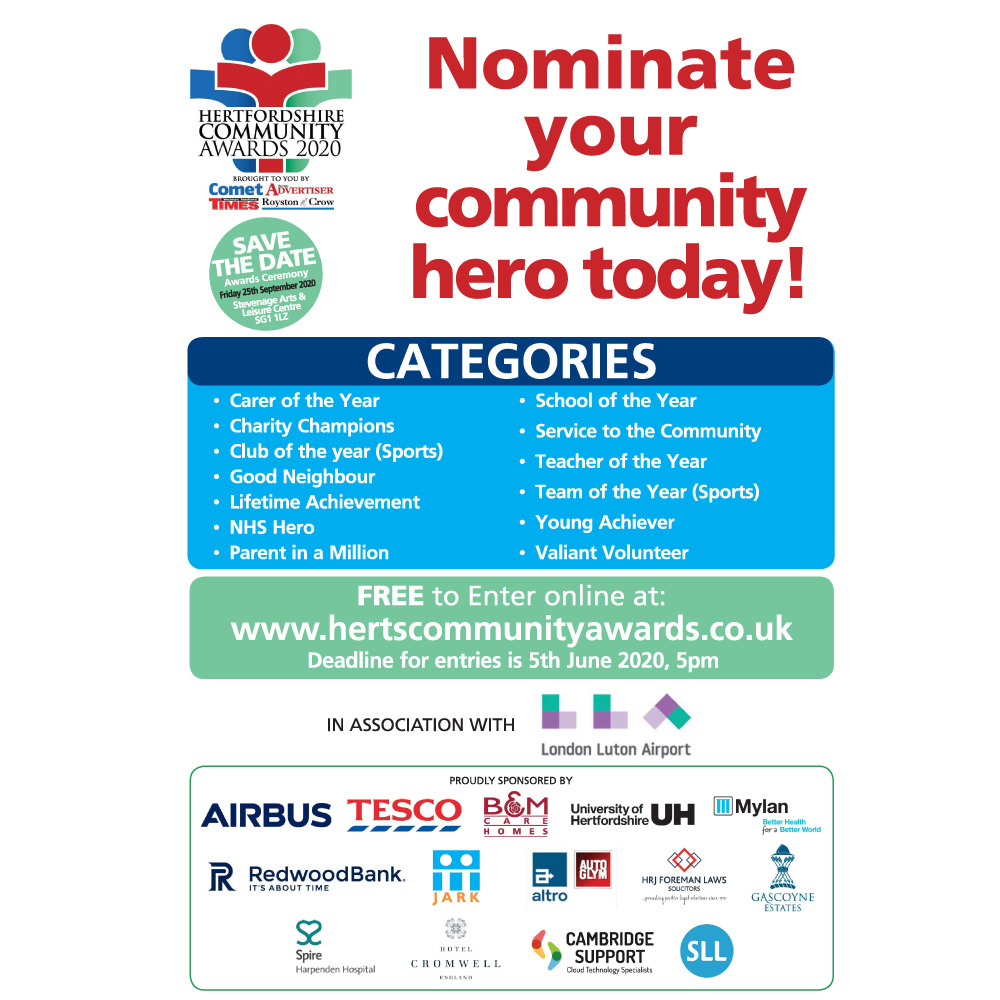 Nominate Free Today!
hertscommunityawards.co.uk