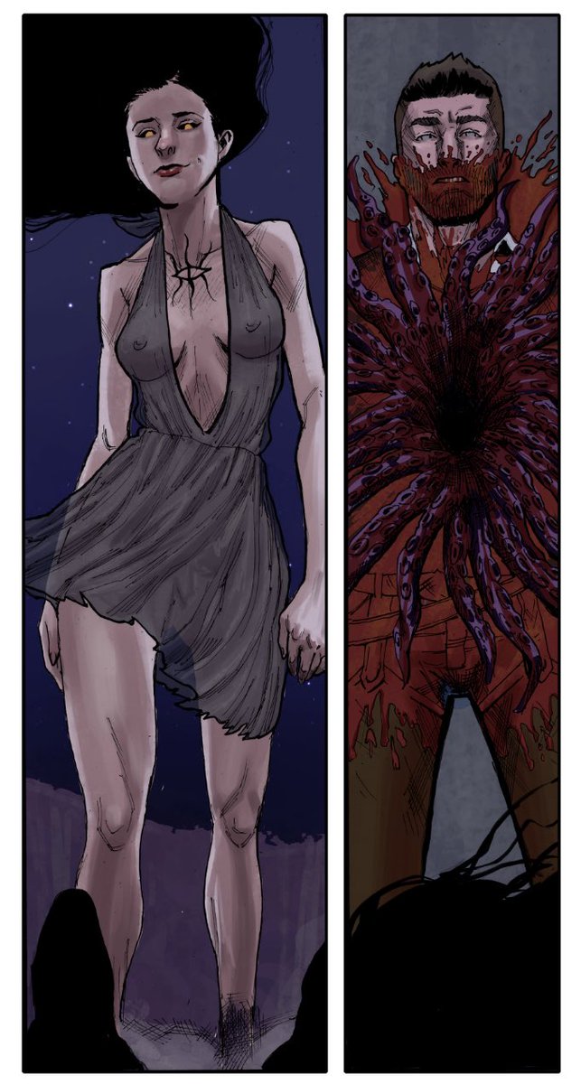 XiangyeBruce's tweet photo. 终于把欠下去年的短篇画完了！
My new short story is done！#comics #manga #graphicnovel #drawing #art #sketches #comicartist https://t.co/S3ije7pa6U