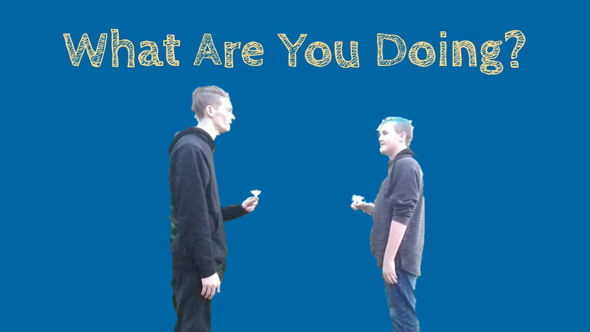 AshtonLand10's tweet photo. Silly short skit coming tomorrow. Check it. https://t.co/oRfLqzvDBy