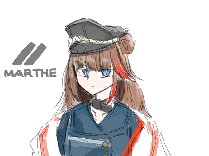 #アークナイツ #明日方舟  何か違うような気がするけどあらかたこんな感じ