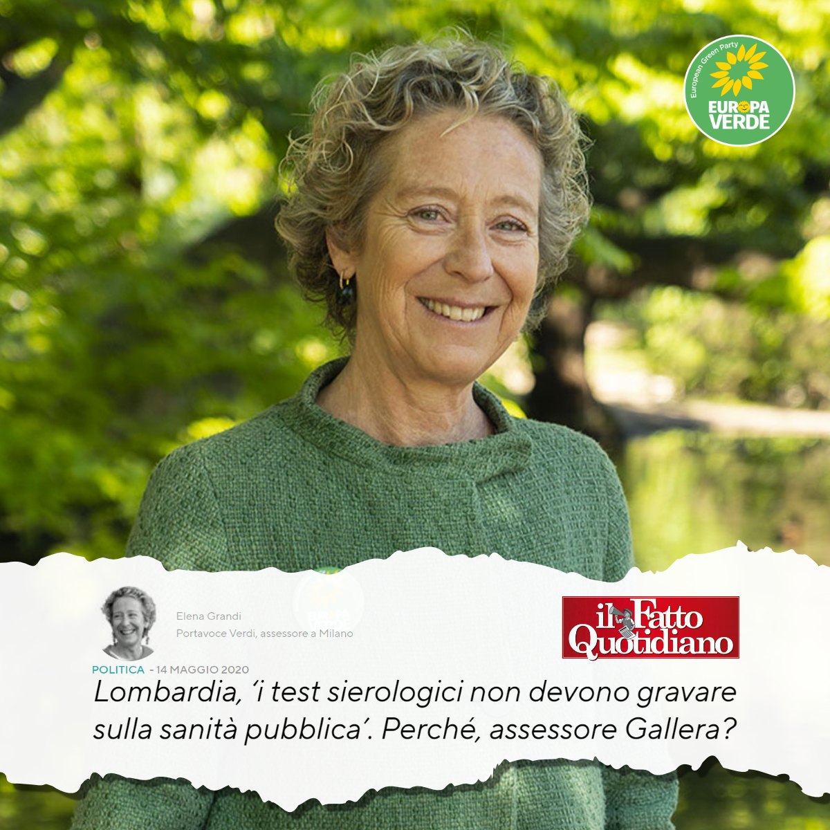 europaverde_it's tweet photo. La #Lombardia oggi è una regione che annaspa, al collasso, al minimo storico della credibilità dei suoi governanti, senza una guida, un piano, un progetto.

Il punto di @Grandi_VERDI_IT 👉 https://t.co/sGuXGIr6MT 

#14maggio https://t.co/bKIbJjyvha