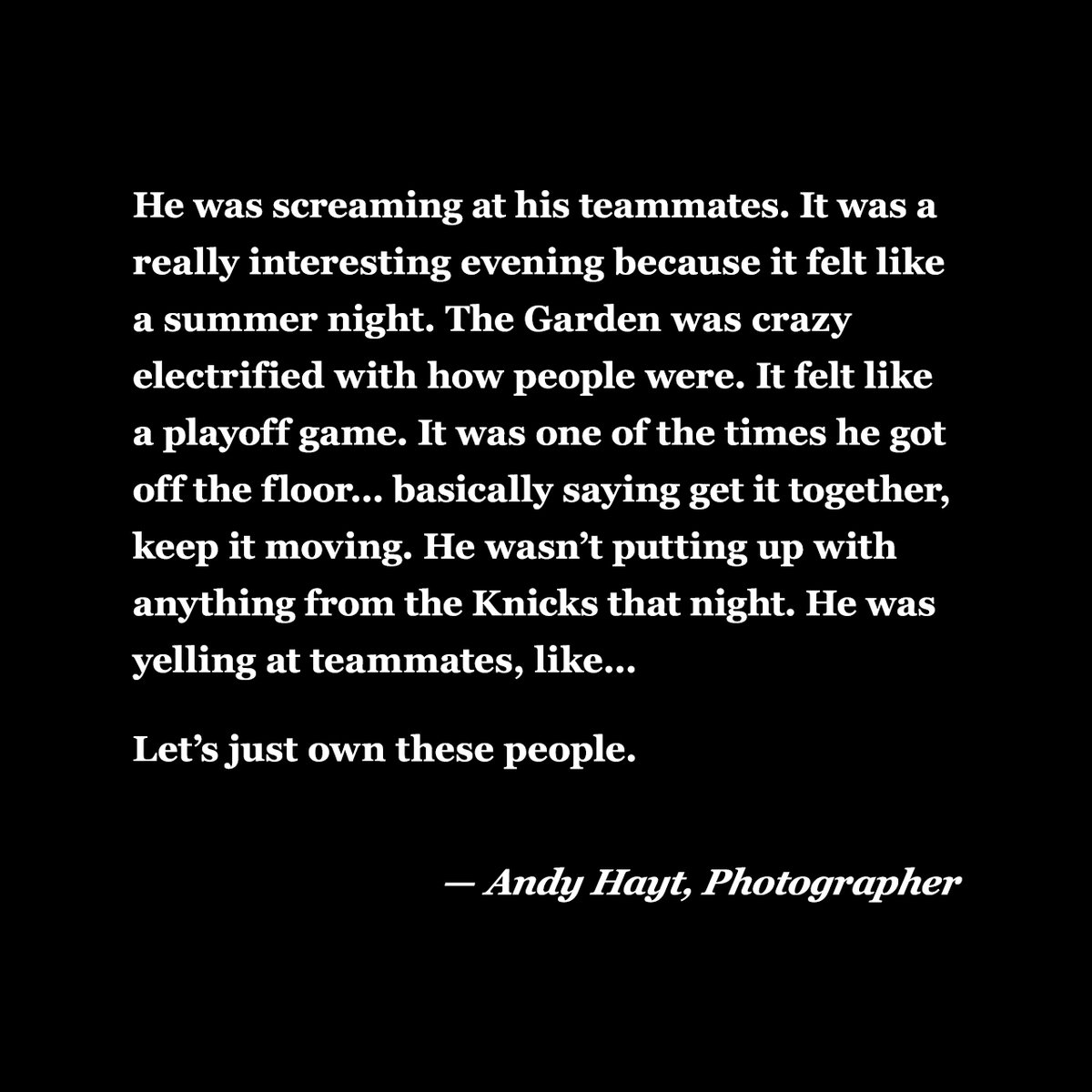 NBA's tweet photo. In just his 5th game back from retirement, MJ dropped 55 points at MSG.

Go behind-the-lens in 1995 with Andy Hayt, photographer of MJ’s famous double-nickel game. 📸 https://t.co/xEH5zPw4TJ