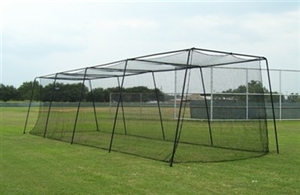HittingWorld's tweet image. Looking for a high quality backyard batting cage? Muhl Pro 55' and 70' cages are back in stock and ready to ship! hittingworld.com/searchresults.…
