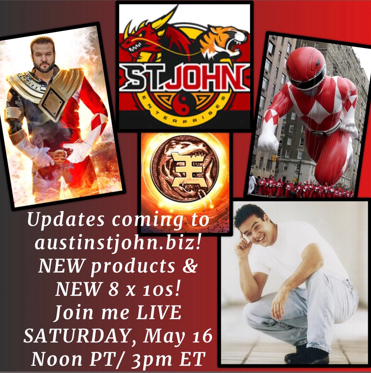 ASJAustin's tweet photo. Hey All,  I’m pretty excited about some new items I have coming to the store. It takes me back to when I was part of a team saving the world!  Check it out at https://t.co/gqiOijxIFM. #Photos #8X10s #ShoutOuts #NewItems #Autographs #FeelGood #Childhood https://t.co/Kh49sX0Jfv