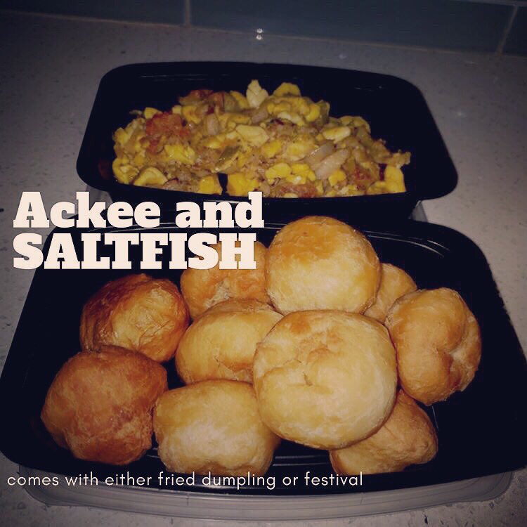 chefepalmer1's tweet photo. Breakfast,lunch or dinner eat it anytime #Jamaicanfood #Toronto #getcatering #torontocatering #ackeeandsaltfish #frieddumpling https://t.co/hKy4mc4Dr6