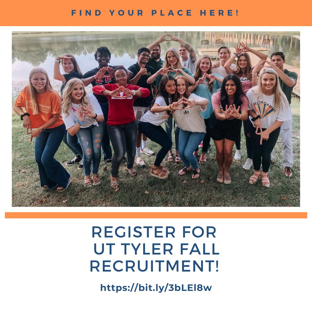 UT Tyler Greek Life tweet media