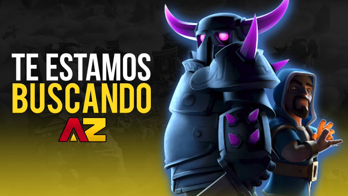 ¡Te Estamos Buscando!🕵️
 Buscamos Jugadores 🇪🇸, Para Complementar Nuestra Plantilla De #ClashRoyale ¿Tienes Lo necesario Para estar En la Zona 👀?

Interesados y Más Información Al MD 📩