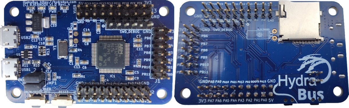 hydrabus's tweet photo. HydraBus v1.0 Rev1.4 boards are ready to ship
To buy 3x HydraBus v1.0 Rev1.4 (PayPal only) go to https://t.co/ZRktCEcLED

You can also buy it from @Lab_401 soon on https://t.co/rpAZnrtrti

For more details see https://t.co/zcxKWX1Z9w https://t.co/iDmz3oeTSC