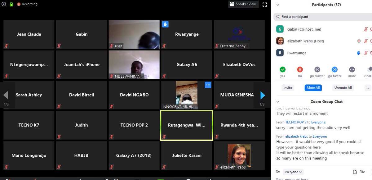 4th meeting on #COVID19 by Rwandan clinicians .Finding local solutions through local experts