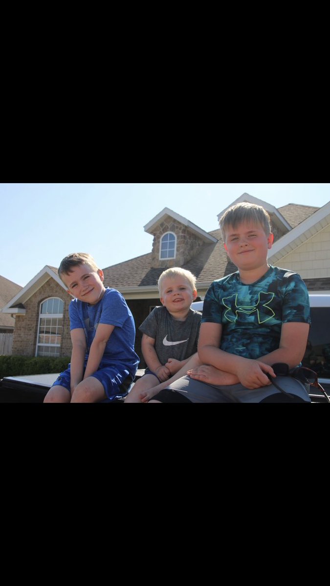 GarrettLPeters's tweet photo. My man Conner turned 6 this year, and he is awesome. 
Also - all my boys are such studs! https://t.co/IiUZETODLt