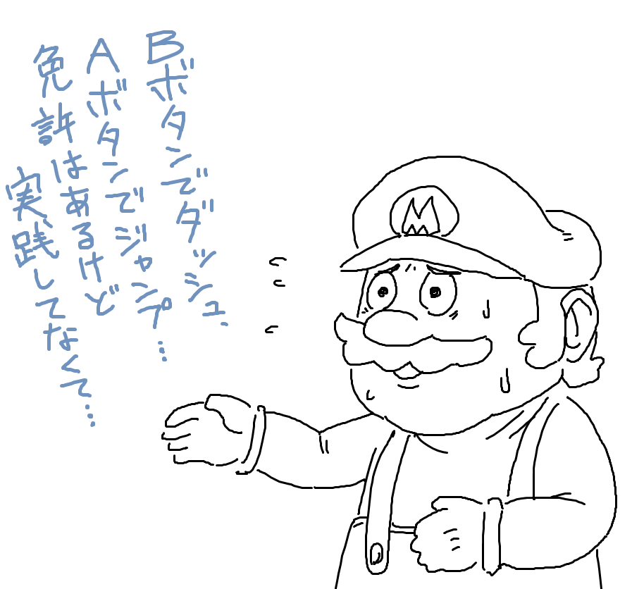 ペーパー(ドライバー)マリオ 