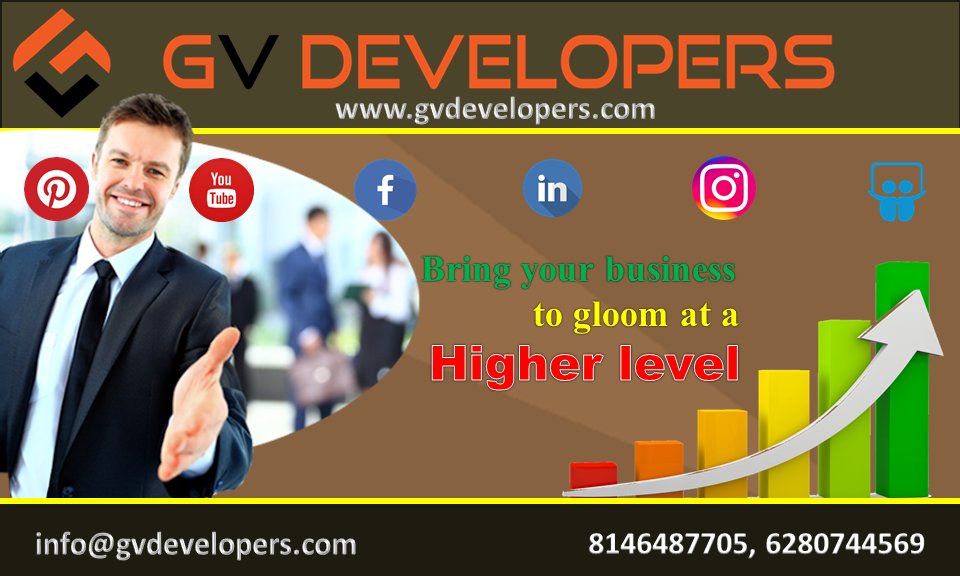 GVDevelopers's tweet image. GV Developers Pvt. Ltd.
Your Faithful IT and Marketing Partner.
For more details visit: gvdevelopers.com
or Mail us at: info@gvdevelopers.com