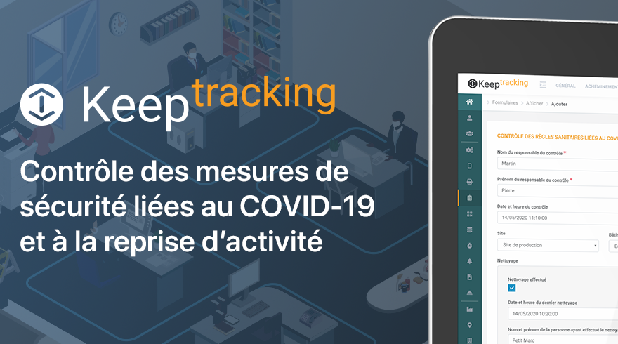 MobileIT_Team's tweet photo. Découvrez comment KeepTracking peut vous aider à améliorer la sécurité de vos collaborateurs dans le cadre de votre reprise d'activité : https://t.co/3dVKKJr72S #COVID19 #Deconfinement #GestesBarrières https://t.co/9vnUmiTTGM