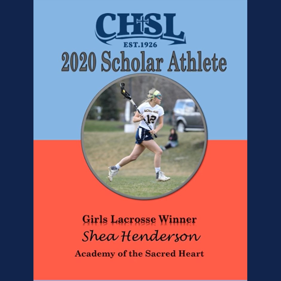 SacredHeartMI's tweet photo. The @CHSL1926 has announced 2020 Scholar Athlete Award Winners and we are pleased to share that Sacred Heart's Shea Henderson & Kate Myers are both winners. Congratulations, ladies. You play with HEART!
#ASHDifference #USGazelles #ASHLAX #ASHTennis @detroitcatholic @archofdet https://t.co/BErgT8cwqG