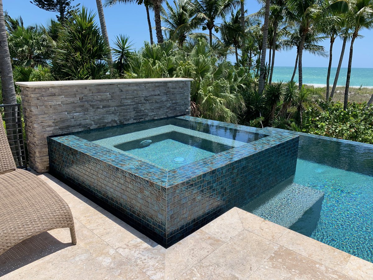 ProgPoolRepair's tweet image. Another quality job completed by our talented design team. Call us today to let us help make your dream pool a reality. (941) 756-3516