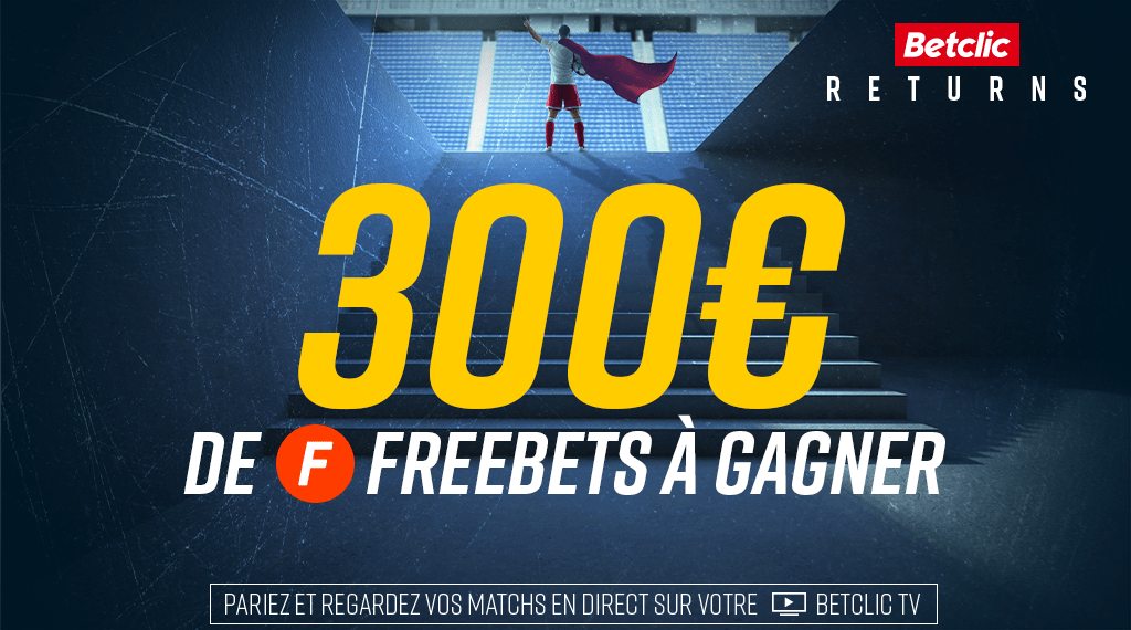 Betclic's tweet photo. 🇩🇪 LE FOOT ALLEMAND EST DE RETOUR ! Pour fêter ça : 

10 x 30€ de Freebets à gagner 🤑

🔁 RT + ton tweet avec le #LeFootNousAManqué pour participer https://t.co/tEwerzlQpV