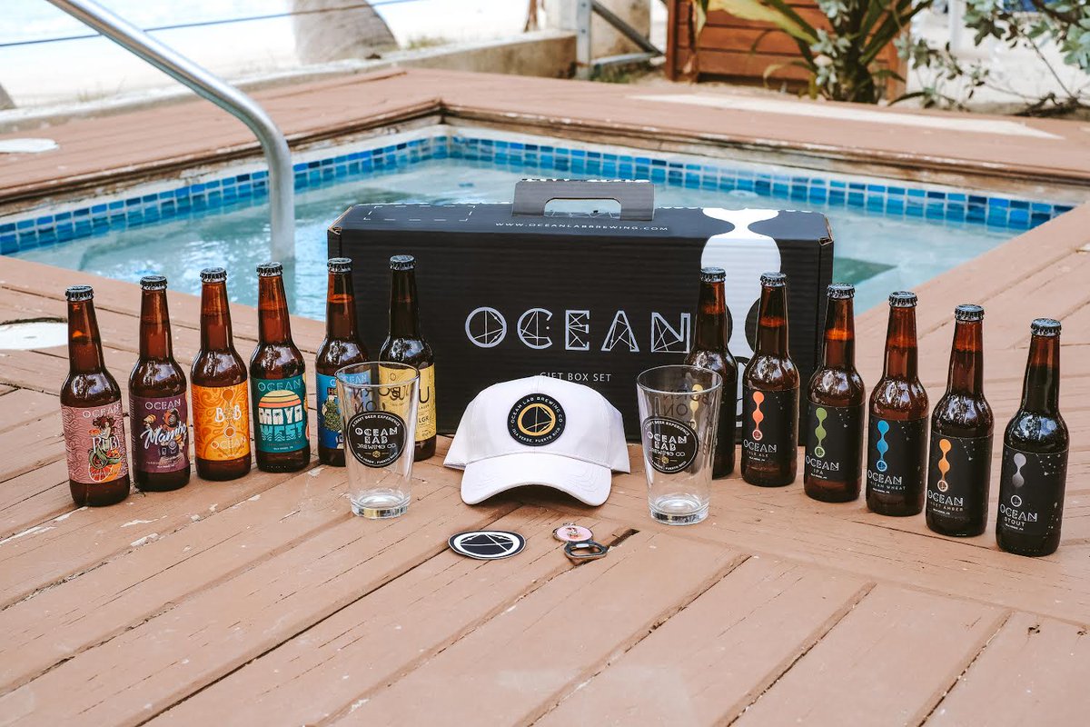 oceanlabbrewing's tweet photo. The perfect gift to make your loved ones feliz! 🤩
Order for PICK - UP: 787-705-1421 📞

Recogidos disponibles en #VivoBeachClub de lunes a sábado.
Horario: 11am - 4pm
*Cervezas sujetas a disponibilidad*
#BornForEveryone #BornOnTheBeach 
#ElaboradaLocalmente #HechaEnPuertoRico https://t.co/QmIeY8JT9g