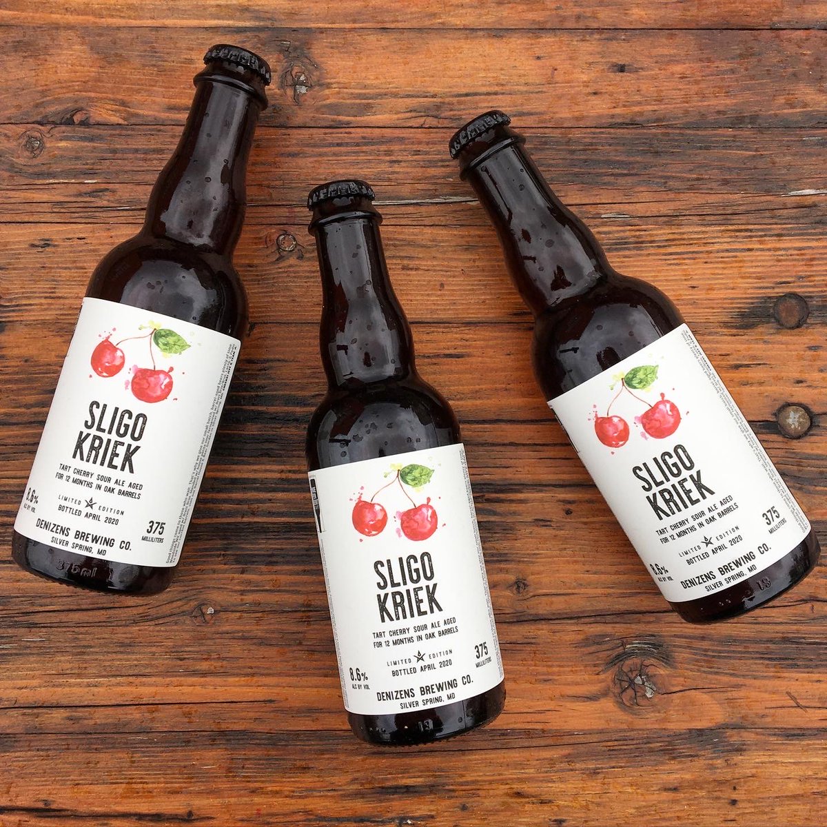 DenizensBrewing's tweet photo. 🍒 Sligo Kriek! 🍒

We're passionate about our bottling program here at Denizens and we hope you enjoy these releases as much as we do. They take time, but good things come to those who wait!

Order online for delivery or pickup ---> https://t.co/Y12Kk0SMKw https://t.co/22fuDSVApw