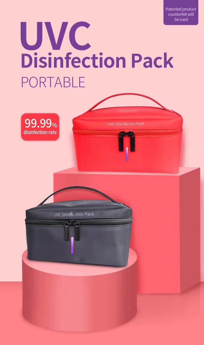 Allanchen88's tweet photo. UVC desinfection pack in hot selling
Easy hand carry,
Home, office,carside, even in country
Welcome for any order and inquiry
WhatsApp/wechat: 0086 13790678372 https://t.co/Dyx3wcbrhW