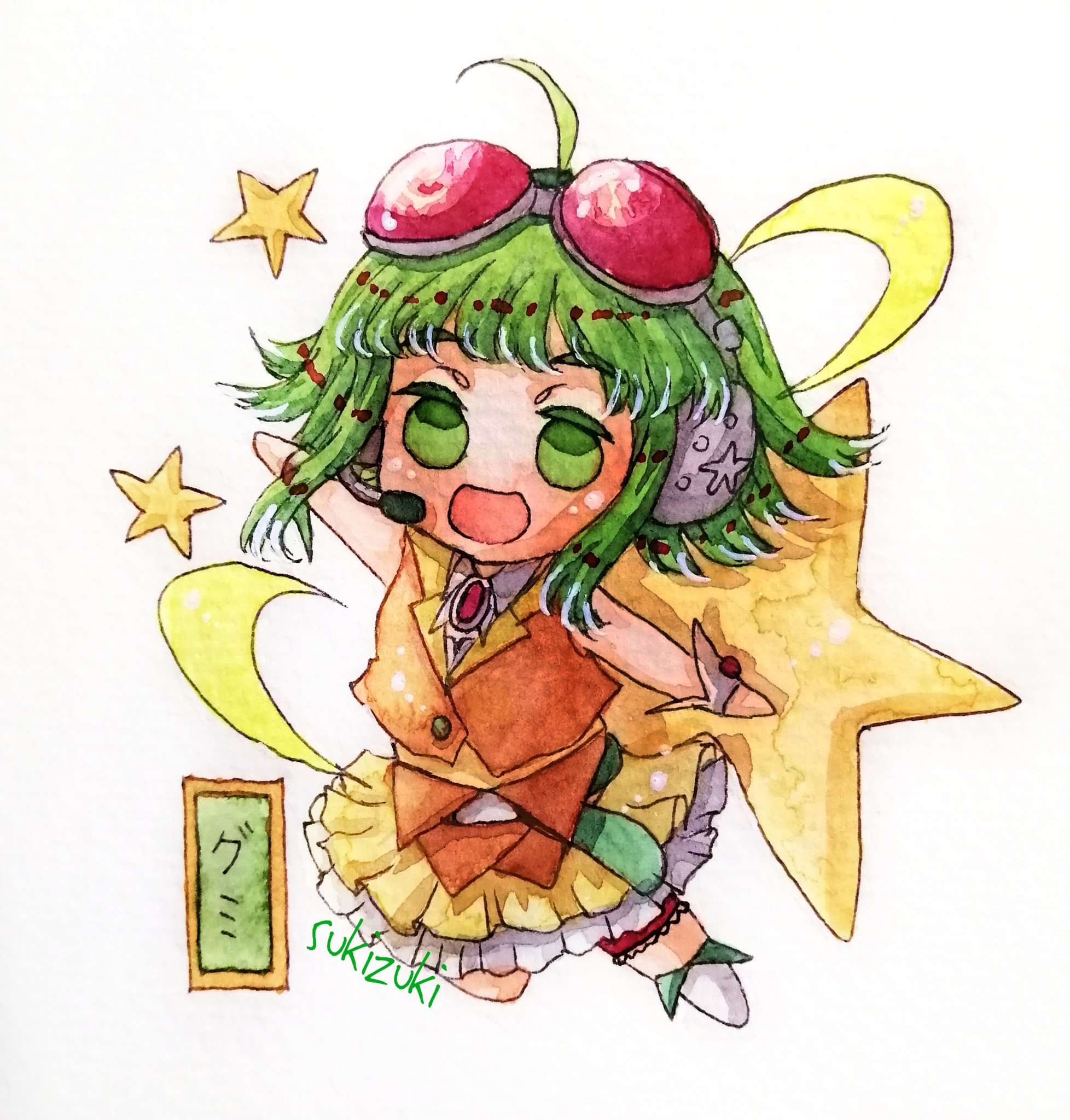Sukizuki Xmas Batch Commissions Open Chibi Gumi One Of My Favorite Vocaloids Chibi Vocaloid Gumi Megpoidgumi Art Watercolor Illustration ボカロ好きな人rt ボカロ かわいい イラスト T Co Lmzhptvhqg Twitter