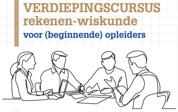 Ben je opleider rekenen-wiskunde aan een lerarenopleiding basisonderwijs? En heb je behoefte aan gerichte ondersteuning en scholing? Dan is de verdiepingscursus (beginnende) opleiders rekenen-wiskunde misschien wel een uitkomst! Meer informatie: bit.ly/2SZs0WW