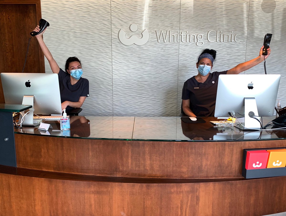 WhitingClinic's tweet photo. We’re back!!! Excited to call 100s of patients to safely welcome them back in. Opening May 18—safely reduced schedule. We thank our amazing patients for their patience as we work thru our long waiting list! We’ll be able to accommodate a limited amount of new LASIK patients too! https://t.co/bTdZofjFa8