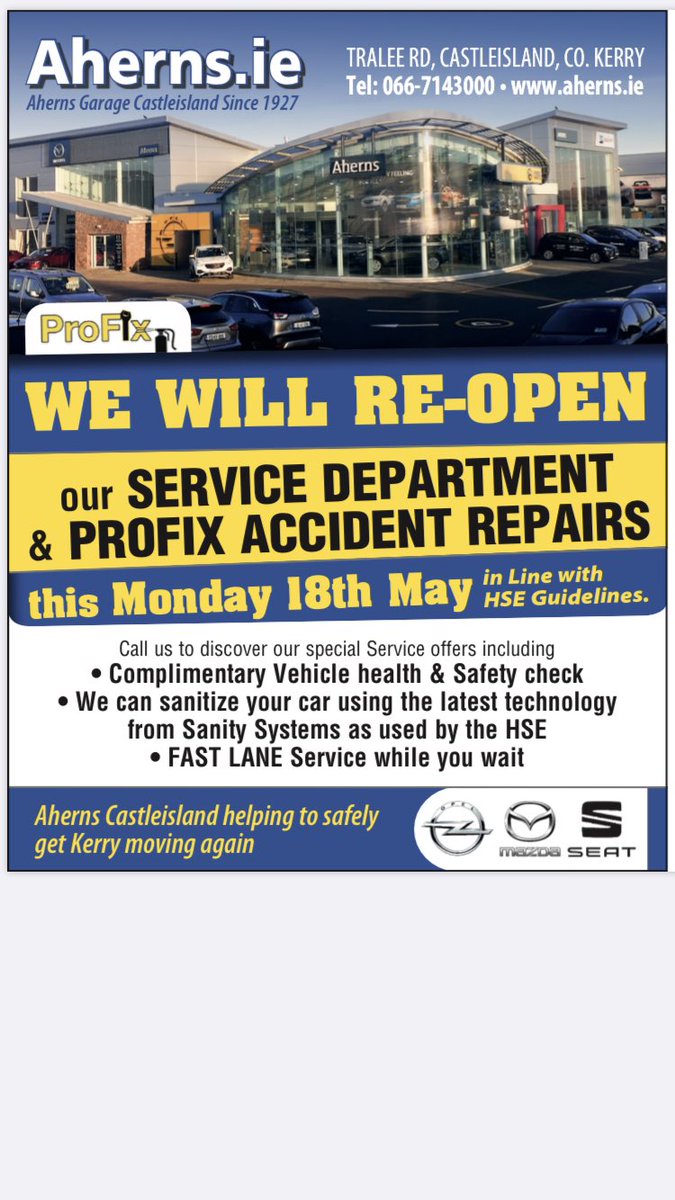 Aherns Motor Group tweet media