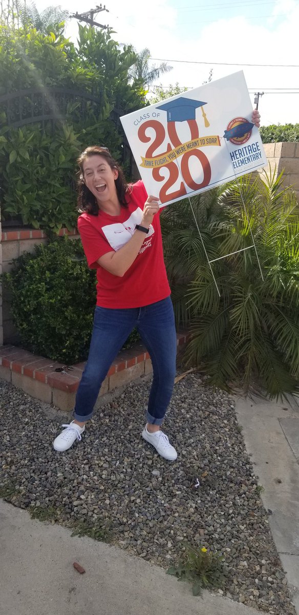MsECatron's tweet image. So excited to surprise my 5th graders with this promotion yard sign today! @Heritage_TUSD @TUSDschools