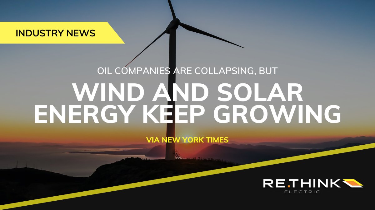According to <a href="/nytimes/">The New York Times</a>, despite setbacks from the pandemic, #renewable energies like #solar and wind are expected to gain their largest share of U.S. electricity generation in 2020 ☀️

Now that is some sunny news! Read the rest here: ow.ly/jIdY50zGlHA