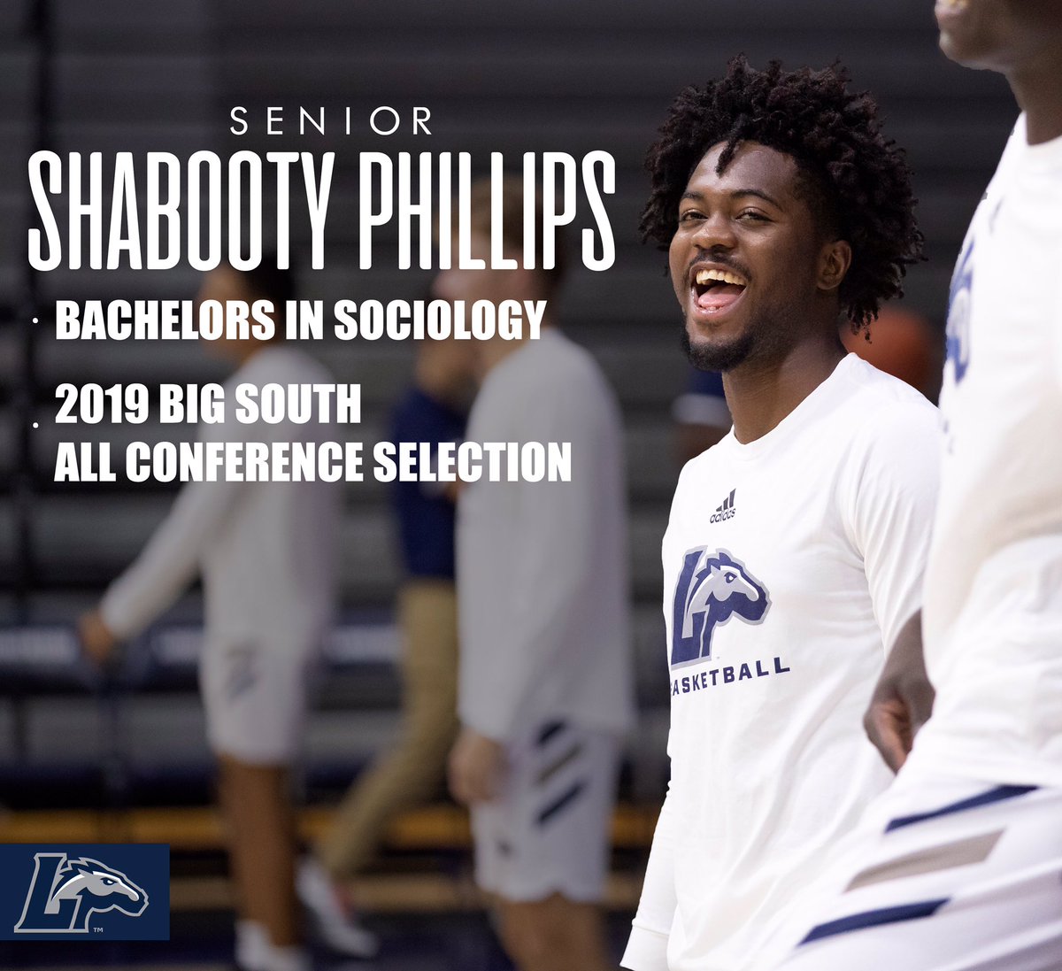 LongwoodMBB's tweet photo. Congratulations to Shabooty Phillips, @shabooty_phil, on graduating with a degree in Sociology!
Proud of all youβve accomplished on and off the court!
#OnTheRise https://t.co/p1t4Ii0trf