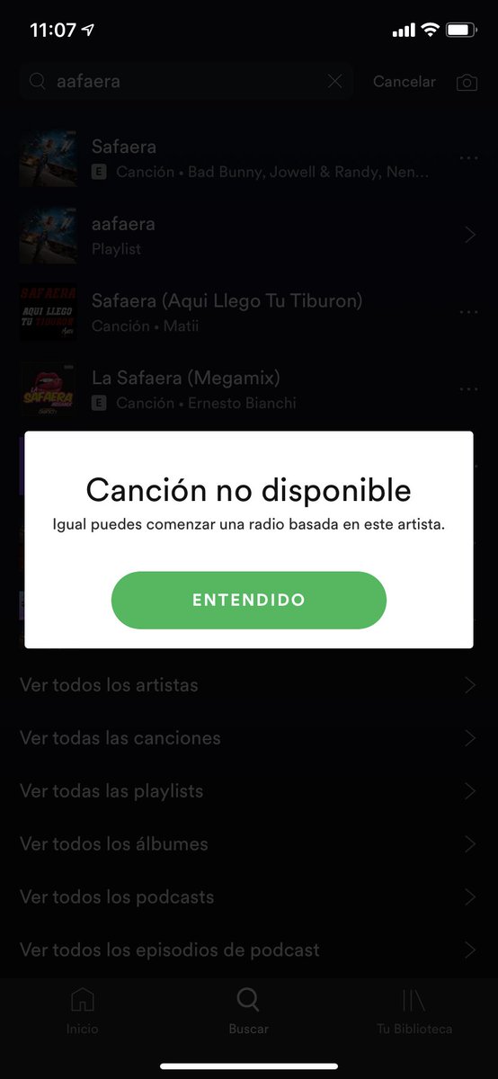 aandygalvan's tweet photo. @SpotifyMexico  REGRÉSAME EN ESTE MOMENTO SAFAERA. 😡 

ME PIERDES SPOTIFY! ME PIERDES. https://t.co/ZK7XZUb7ng